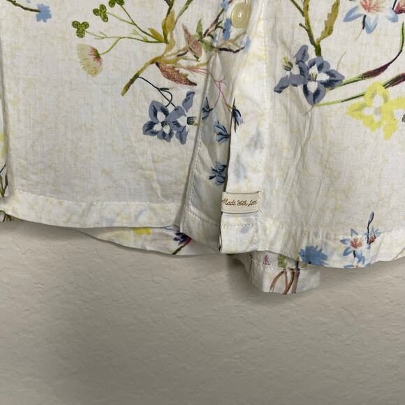 Scotch & Soda Floral Blouse - White and Blue - Picture 5 of 10